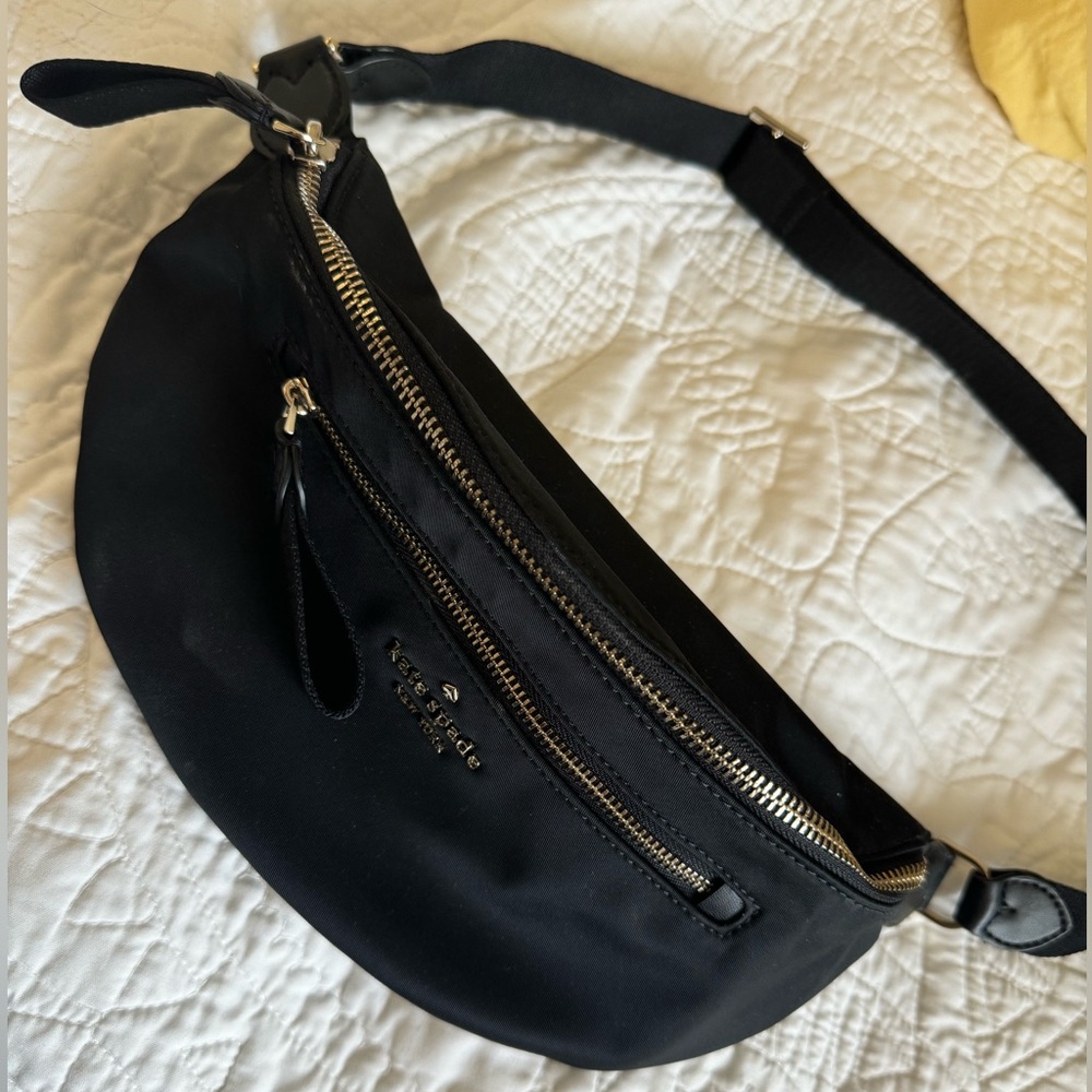 Kate Spade Chelsea Nylon Belt Bag Fanny Pack - Black